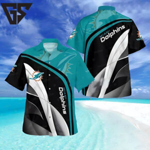 Miami Dolphins Velocity Wave Hawaiian Shirt Miami Dolphins Velocity Wave Hawaiian Shirt