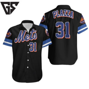 Mike Piazza New York Mets Legends Hawaiian Shirt