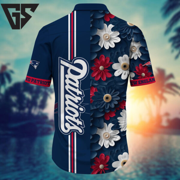 New England Patriots Island Style Hawaiian Shirt