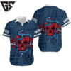 New England Patriots Snake And Skull Hawaiian Shirt