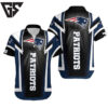 New England Patriots Sunset Shores Hawaiian Shirt