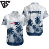New England Patriots Tropic Touch Hawaiian Shirt