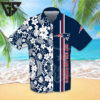 New England Patriots Tropical Breeze Hawaiian Shirt