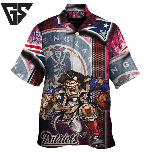New England Patriots Tropical Game Hawaiian Shirt