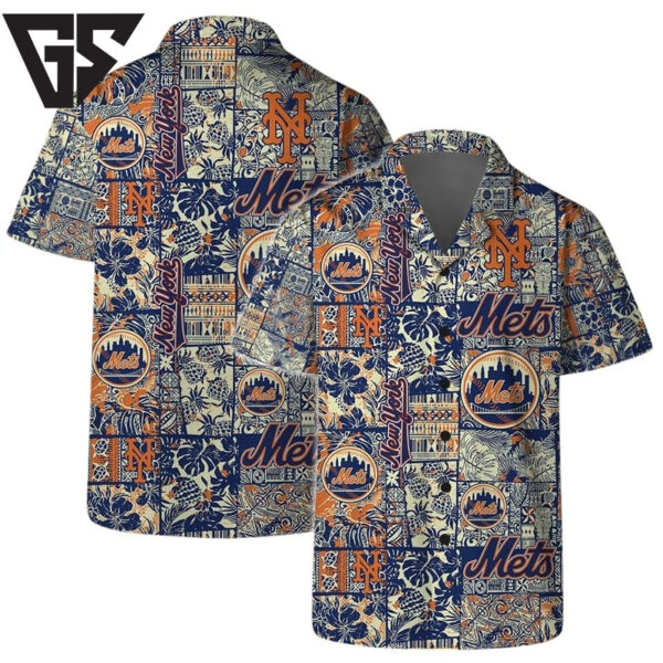 New York Mets Beachside Spirit Hawaiian Shirt