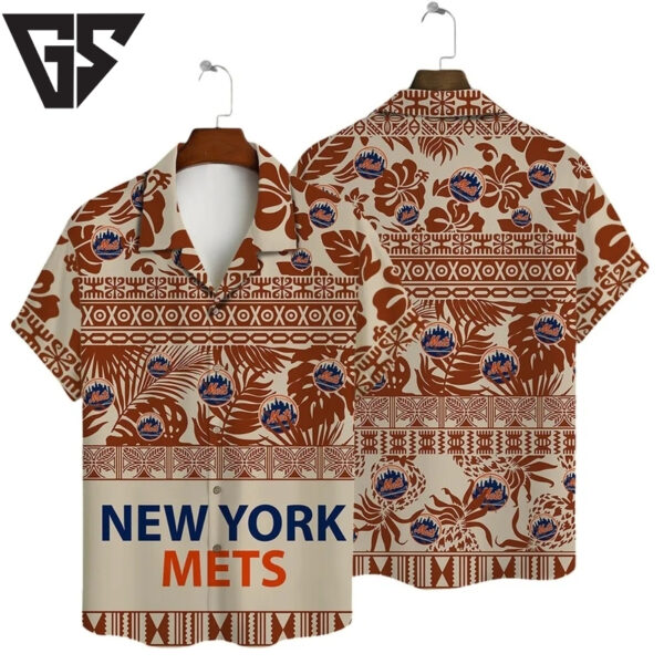 New York Mets Coastal Retreat Hawaiian Shirt