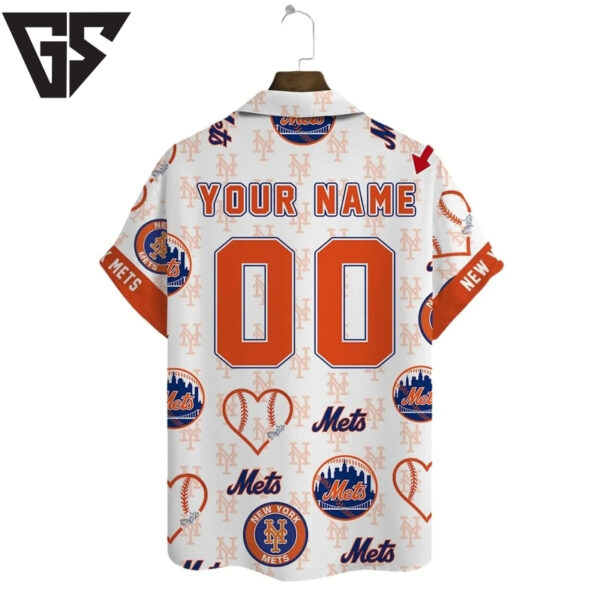 New York Mets Game Day Getaway Hawaiian Shirt