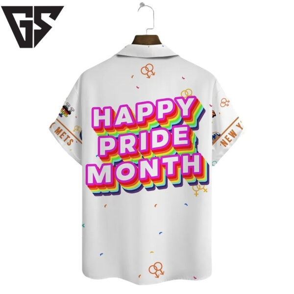 New York Mets Happy Pride Month Hawaiian Shirt