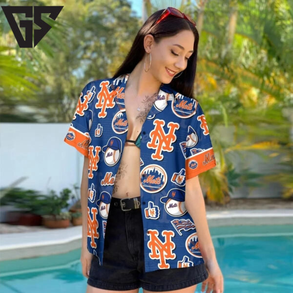 New York Mets Island Adventure Hawaiian Shirt