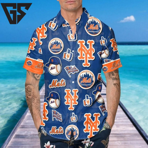 New York Mets Island Adventure Hawaiian Shirt