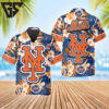 New York Mets Island Breeze Hawaiian Shirt