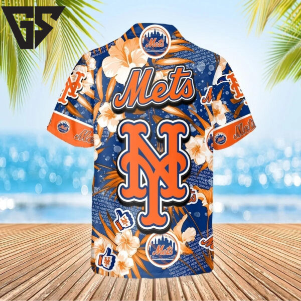 New York Mets Island Breeze Hawaiian Shirt