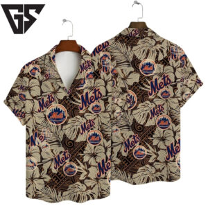 New York Mets Island Escape Hawaiian Shirt New York Mets Island Escape Hawaiian Shirt