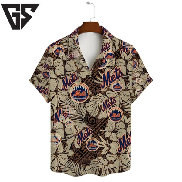New York Mets Island Escape Hawaiian Shirt