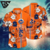 New York Mets Mets Orange & Blue Floral Hawaiian Shirt