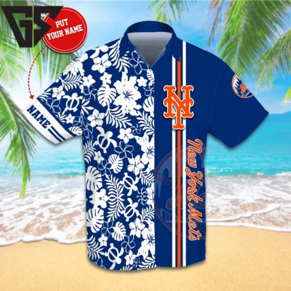 New York Mets Summer Bliss Hawaiian Shirt