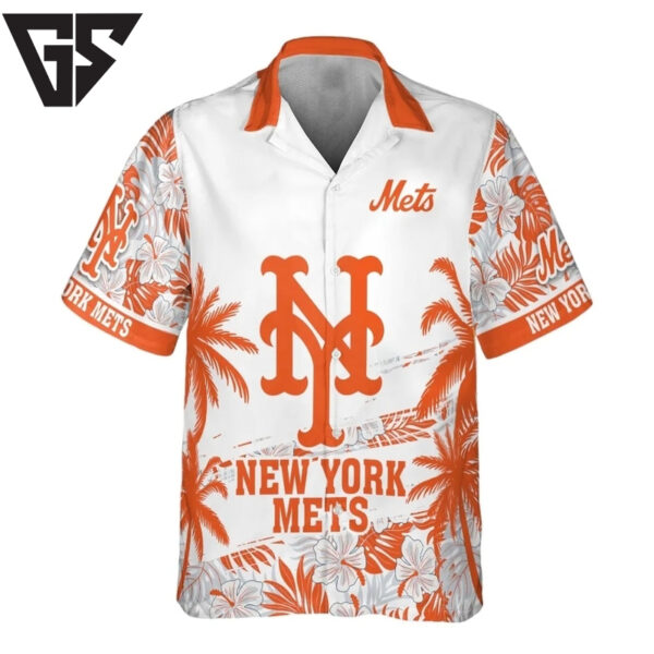 New York Mets Summer Breeze Hawaiian Shirt