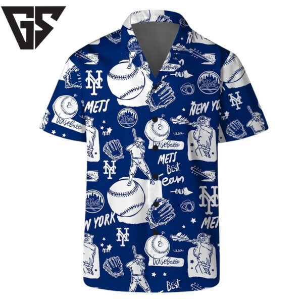 New York Mets Summer Splash Hawaiian Shirt