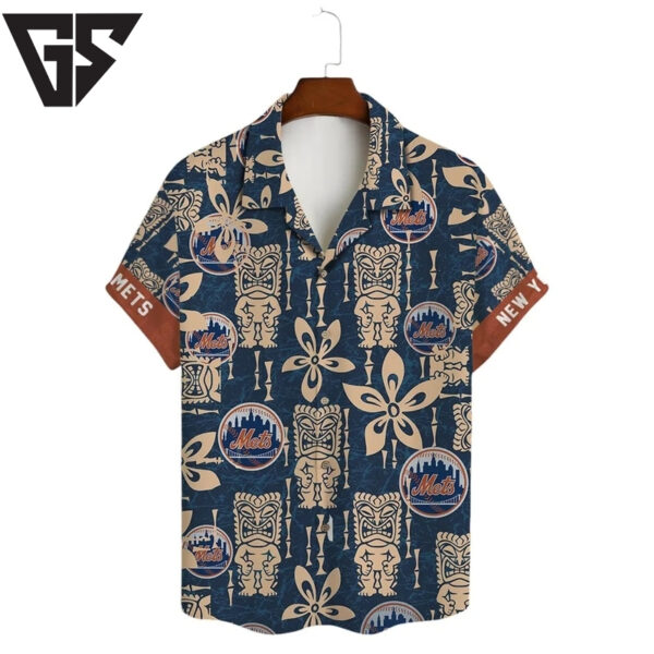 New York Mets Summer Swing Hawaiian Shirt