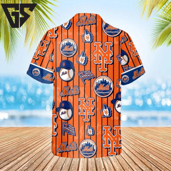 New York Mets Summer Waves Hawaiian Shirt