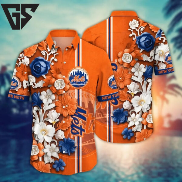 New York Mets Sunset Dream Hawaiian Shirt