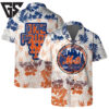 New York Mets Team Logo One Pride Hawaiian Shirt