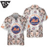 New York Mets Tropic Flair Hawaiian Shirt