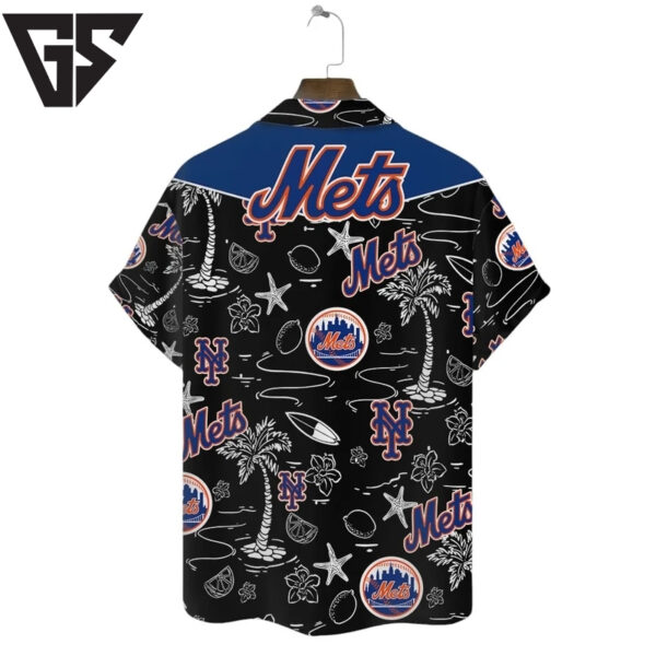 New York Mets Tropical Breeze Hawaiian Shirt