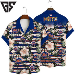 New York Mets Tropical Dream Hawaiian Shirt New York Mets Tropical Dream Hawaiian Shirt