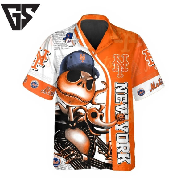 New York Mets Tropical Escape Hawaiian Shirt