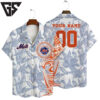 New York Mets Tropical Game Day Hawaiian Shirt