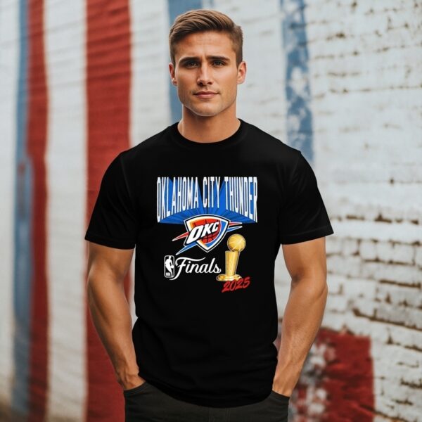 Okc Thunder 2025 Nba Finals Statement Trophy T-Shirt
