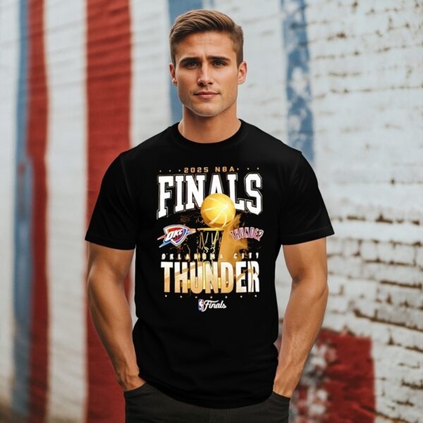 Okc Thunder 2025 Nba Finals Trophy T-Shirt