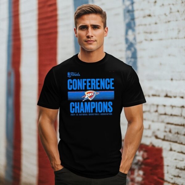 Oklahoma City Thunder 2025 Nba Finals Conference Champions T-Shirt