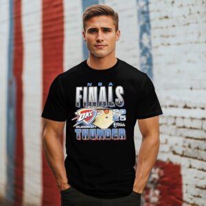 Oklahoma City Thunder 2025 Nba Finals Participant T-Shirt Oklahoma City Thunder 2025 Nba Finals Participant T-Shirt