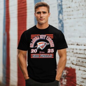Oklahoma City Thunder 2025 Nba Finals T-Shirt Oklahoma City Thunder 2025 Nba Finals T-Shirt