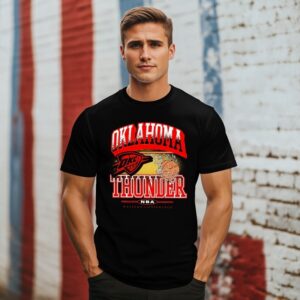Oklahoma City Thunder 2025 Nba Western Conference T-Shirt Oklahoma City Thunder 2025 Nba Western Conference T-Shirt