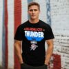 Oklahoma City Thunder 2025 Playoff Vintage Logo T-Shirt