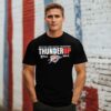 Oklahoma City Thunder 2025 Western Conference Champions Playoff T-Shirt