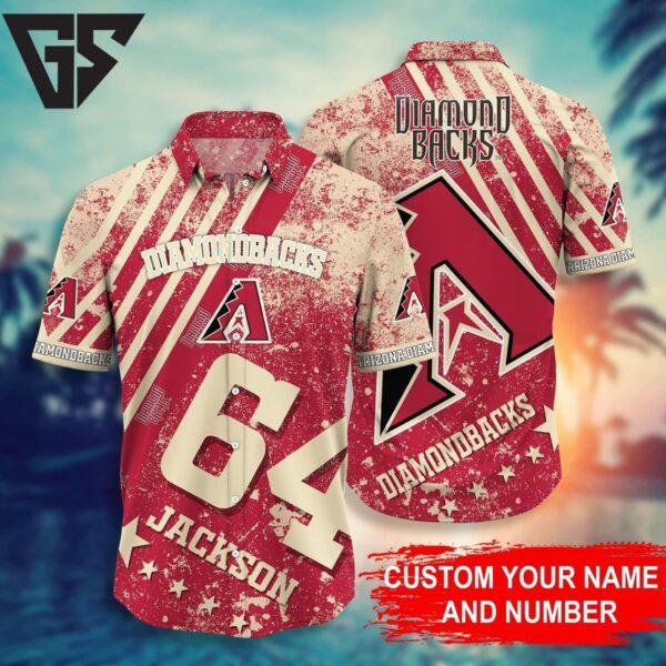 Personalized Arizona Diamondbacks Cactus Grove Hawaiian Shirt