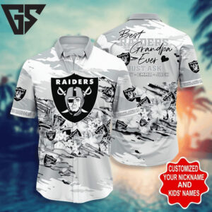 Personalized Best Raiders Grandpa Ever Just Ask Hawaiian Shirt Personalized Best Raiders Grandpa Ever Just Ask Hawaiian Shirt
