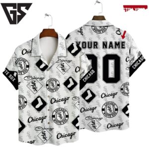 Personalized Chicago White Sox Coastal Dreams Hawaiian Shirt Personalized Chicago White Sox Coastal Dreams Hawaiian Shirt