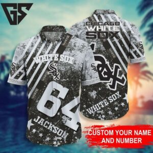 Personalized Chicago White Sox Tropical Breeze Hawaiian Shirt