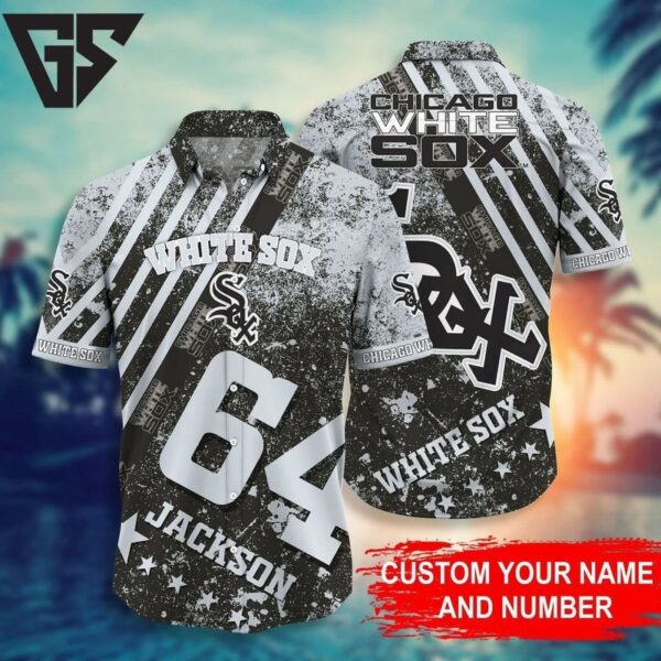 Personalized Chicago White Sox Tropical Breeze Hawaiian Shirt