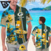 Personalized Green Bay Packers Special Bart Simpson Tropical Hawaiian Shirt