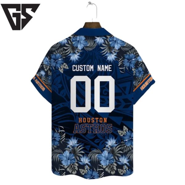 Personalized Houston Astros Night Bloom Hawaiian Shirt