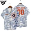 Personalized Houston Astros Tribal Wave Hawaiian Shirt