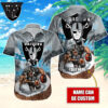Personalized Las Vegas Raiders Beastly Island Hawaiian Shirt
