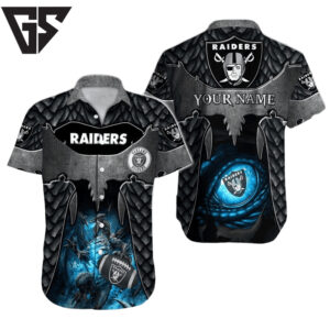 Personalized Las Vegas Raiders Dragon Eye Hawaiian Shirt Personalized Las Vegas Raiders Dragon Eye Hawaiian Shirt