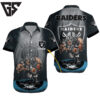 Personalized Las Vegas Raiders Galactic Blitz Hawaiian Shirt